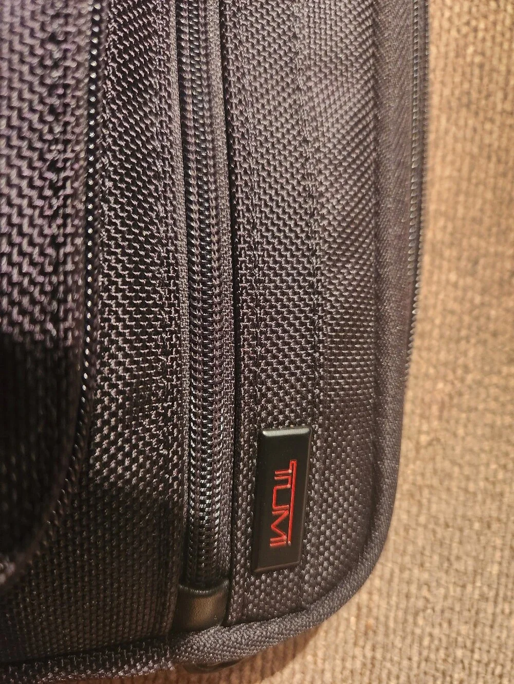 Tumi Black Nylon Laptop Organizer Sleeve